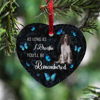 Best Friend Of Mine English Springer Spaniel Dog Lover Ceramic Ornament