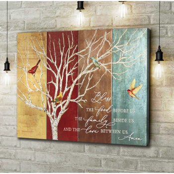 Bless The Love Between Us Bird Canvas Prints Wall Art Decor