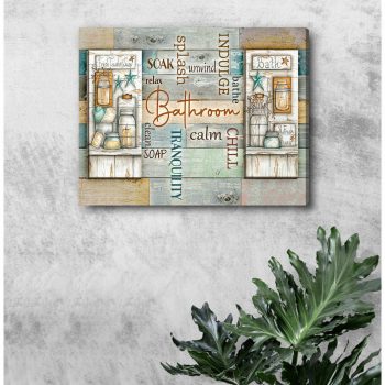 Bathroom Canvas Prints Wall Art Decor