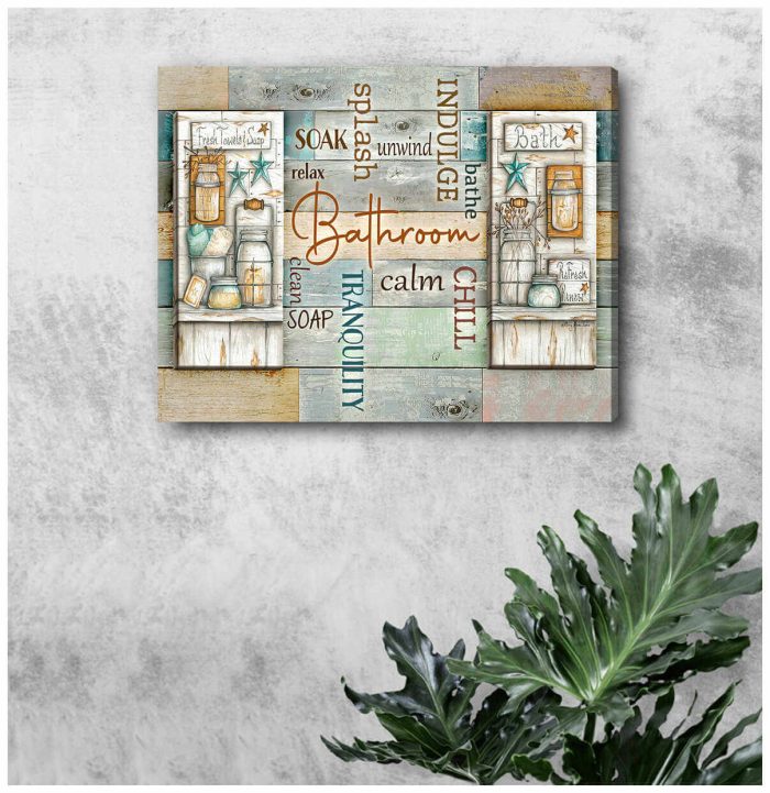 Bathroom Canvas Prints Wall Art Decor