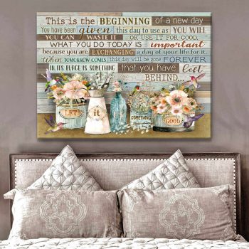 Hummingbird Canvas Let It Be Something Good V.2 Wall Art Decor