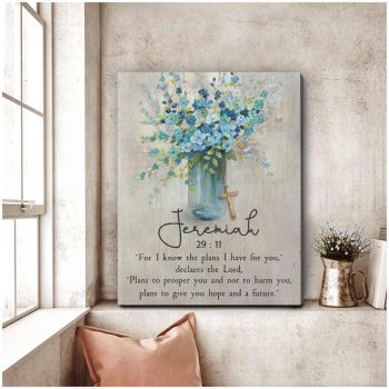 Jeremiah 29:11 Canvas Wall Art