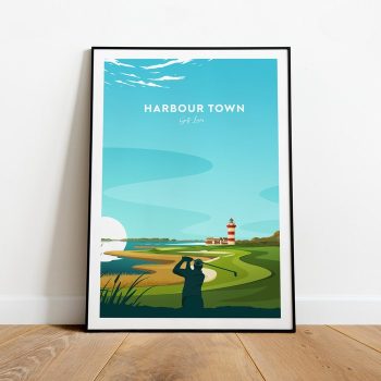 Harbour Town Golf Links Traditional Print - South Carolina
