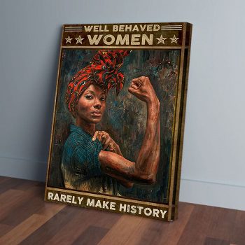 Proud Afro Women Canvas Poster Prints Wall Art Decor