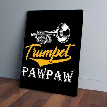 Trumpet Pawpaw Canvas Poster Prints Wall Art Decor