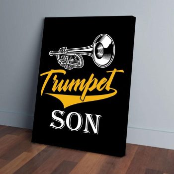 Trumpet Son Canvas Poster Prints Wall Art Decor