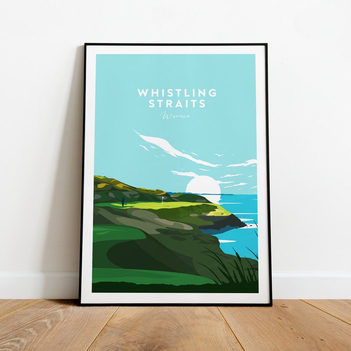 Whistling Straits Golf Course Traditional Print - Wisconsin