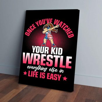 Wrestle Dapping Canvas Poster Prints Wall Art Decor