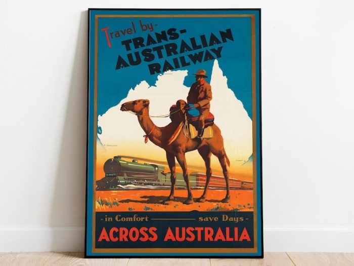 Australia Gallery Wall Prints Canvas Print Wall Art Australia Vintage Travel Posters Framed Prints Poster Art