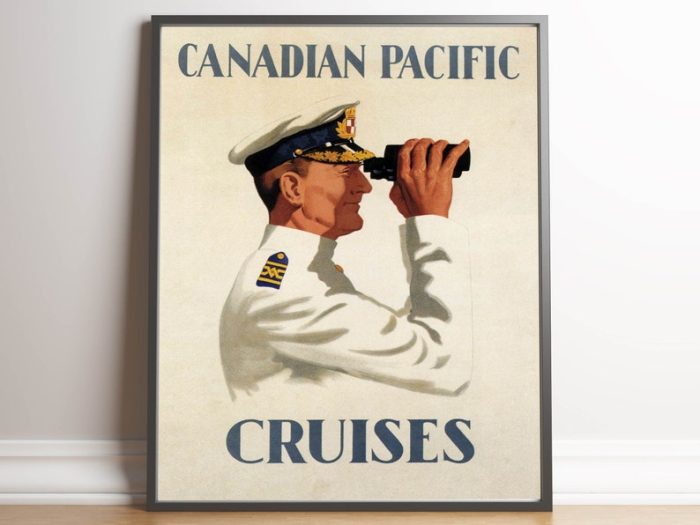Canada Vintage Travel Poster Wall Art Prints Canada Wall Print Canvas Print Wall Decor Hanger Framed Poster Art Framed Prints