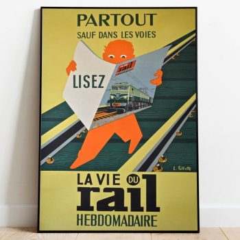 France Travel Poster Vintage Travel Print France Wall Art Print Canvas Print Wall Decor Hanger Framed Print