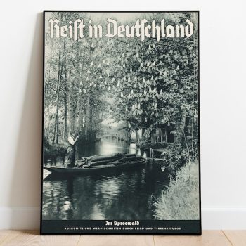 Germany Poster Vintage Framed Art Germany Vintage Travel Poster Canvas Print Wall Art Wall Prints Poster Art Wall Art Decor