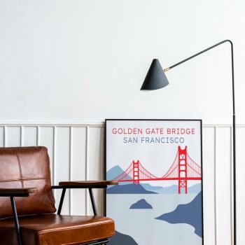 San Francisco Art Print for Wall Decor Print on Canvas or Framed Travel Wall Art Print Wall Decor