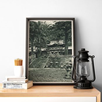 Nikko Wall Art Print Vintage Poster Art Japan Travel Print Canvas Print Wall Art