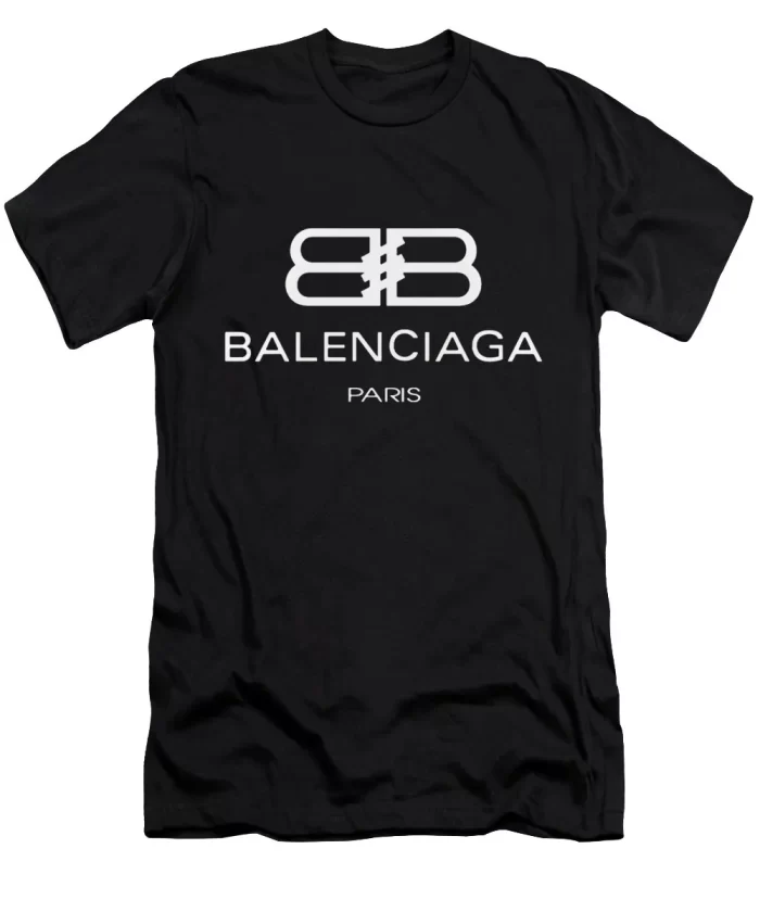 Balenciaga Paris Black Luxury Brand Unisex T-Shirt Kid T-Shirt LTS014