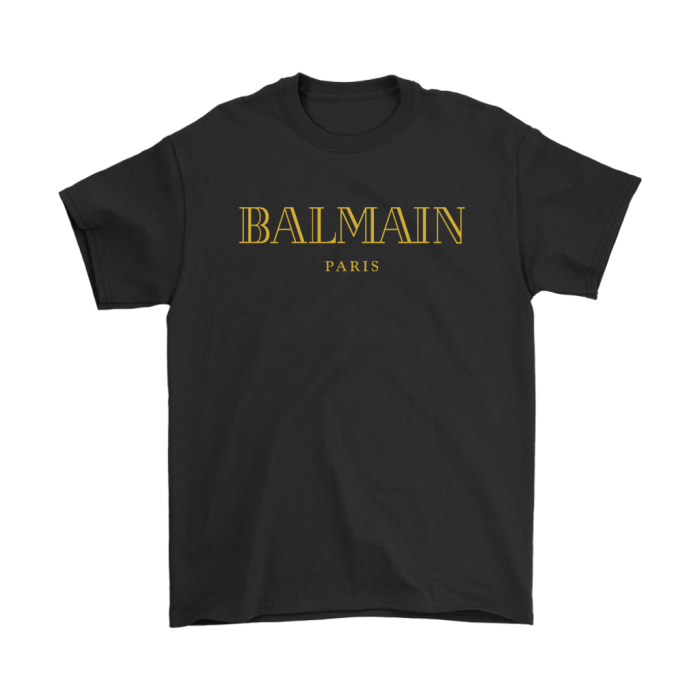 Balmain Gold Logo Unisex T-Shirt Kid Tshirt LTS294