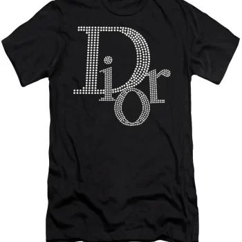 Dior Logo Black Luxury Brand Unisex T-Shirt Kid T-Shirt LTS025
