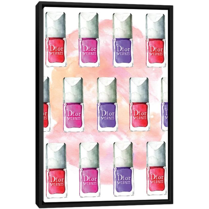 Dior Nail Polish - Black Framed Canvas