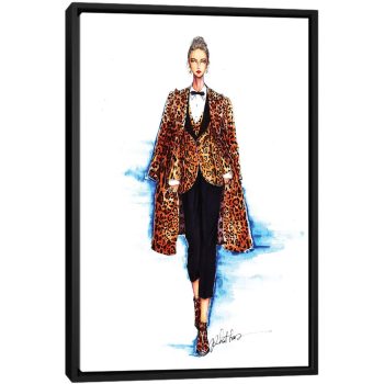 Dolce Gabbana Spring-Summer 2017 - Black Framed Canvas