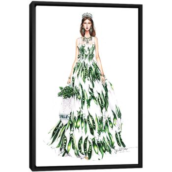 Dolce Gabbana Spring-Summer 2018 - Black Framed Canvas