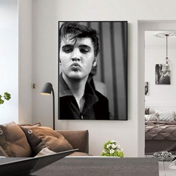 Elvis Presley Poster Elvis Print Poster Print Canvas Wall Art Decor