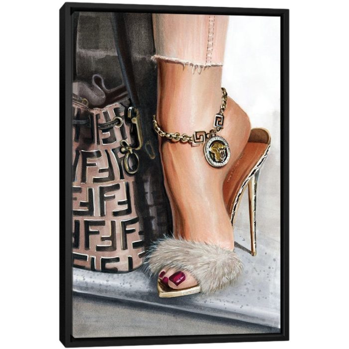 Fendi - Black Framed Canvas