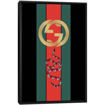 Gucci IV - Black Framed Canvas