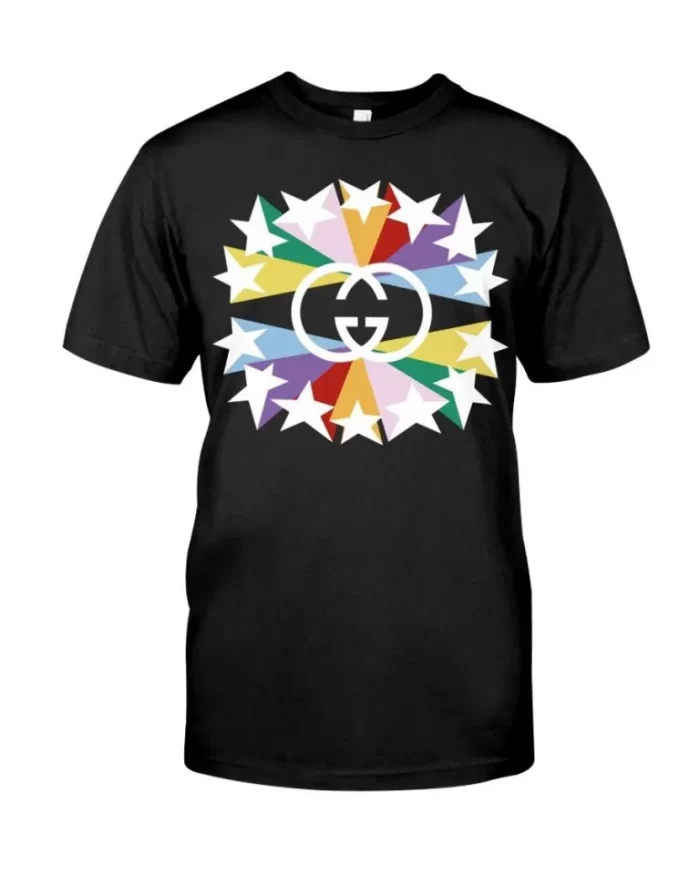 Gucci Star Black Luxury Brand Unisex T-Shirt Kid T-Shirt LTS030