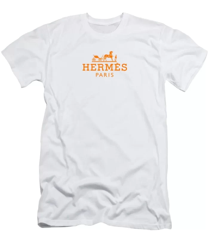 Hermes Paris White Luxury Brand Unisex T-Shirt Kid T-Shirt LTS003