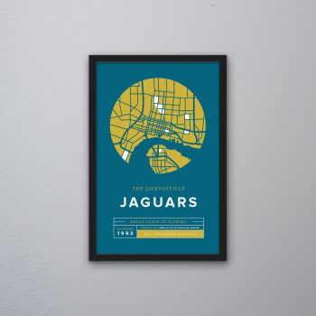 Jacksonville Jaguars Canvas Poster Print - Wall Art Decor