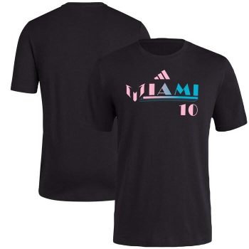 Messi x adidas Miami T-Shirt - Black