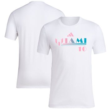 Messi x adidas Miami T-Shirt - White