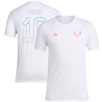 Messi x adidas Name & Number T-Shirt - White
