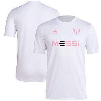 Messi x adidas Wordmark T-Shirt - White