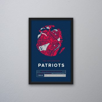 New England Patriots Canvas Poster Print - Wall Art Decor