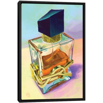 Perfume - Yves Saint Laurent Libre - Black Framed Canvas