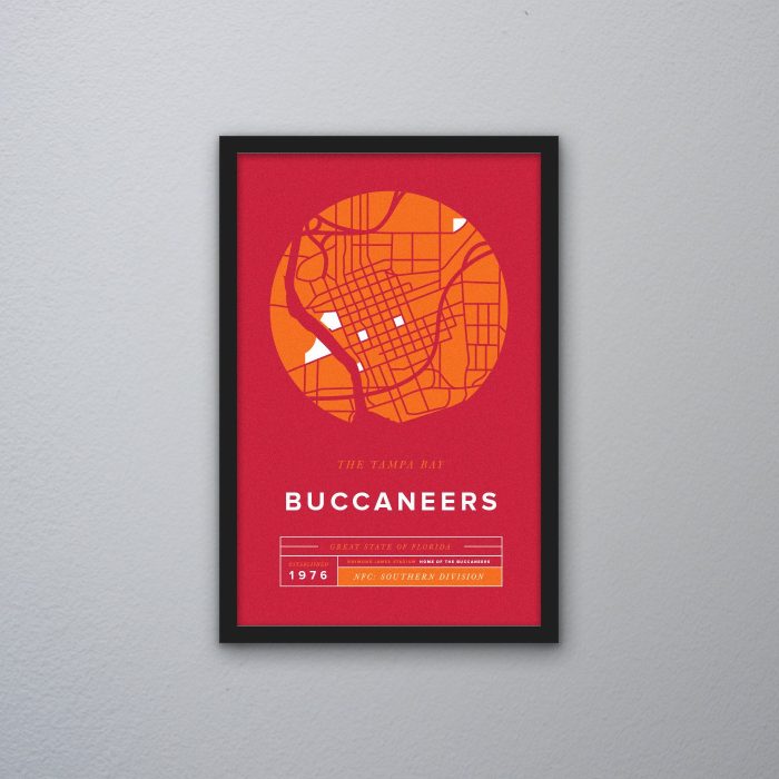 Tampa Bay Buccaneers Canvas Poster Print - Wall Art Decor
