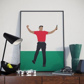 Tiger Woods Golf Canvas Poster Print Wall Art Decor