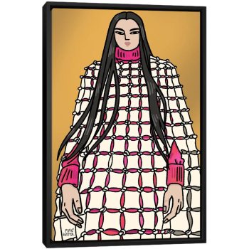 Valentino Spring 2020 I - Black Framed Canvas