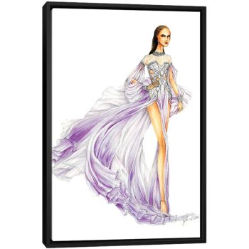 Versace - Black Framed Canvas