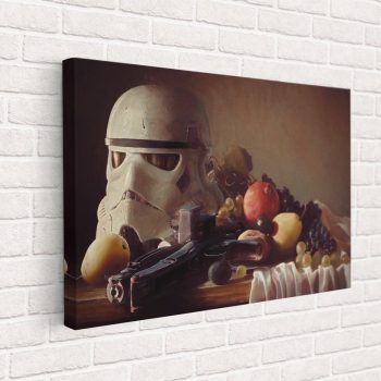 Abstract Oil Wall Art Atwork Star Wars Canvas Star Wars Poster Star Wars Wall Decor Jedi Mask Print Darth Vader Decor