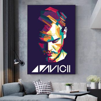 Avicii Canvas Poster Print Wall Art Decor