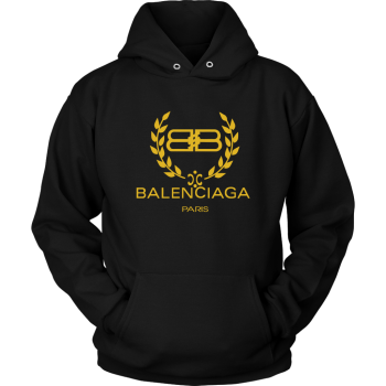 Balenciaga Logo Gold  Unisex Hoodie