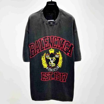 Balenciaga Tee Unisex T-Shirt Logo Paris FTS464