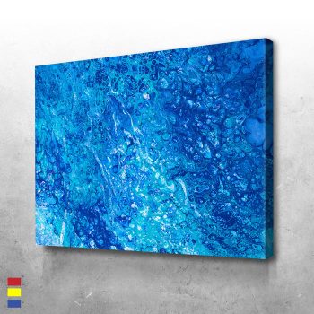 Blue Lagoon Summer Vibes Infuse Your Home with Ocean Inspiration Canvas Poster Print Wall Art Decor