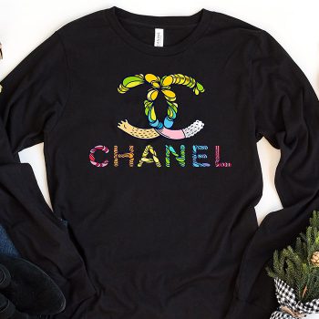Chanel Colorful Logo Unisex & Kid Long Sleeve Tee LTB2618
