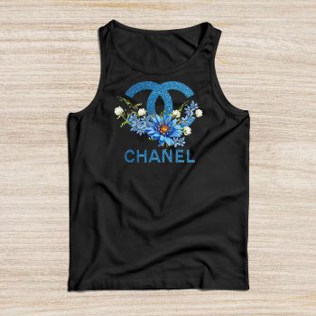 Chanel Glitter Flower Logo Unisex Tank Top TTTB2622