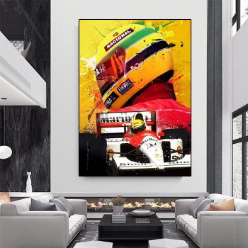 Charles Leclerc Canvas Poster Print Wall Art Decor