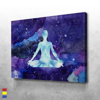 Clarity of Peace a Visual Journey to Mindfulness and Calm Canvas Poster Print Wall Art Decor