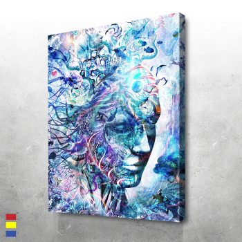 Dreams Of Unity and the Secrets of the Human Experience Canvas Poster Print Wall Art Decor